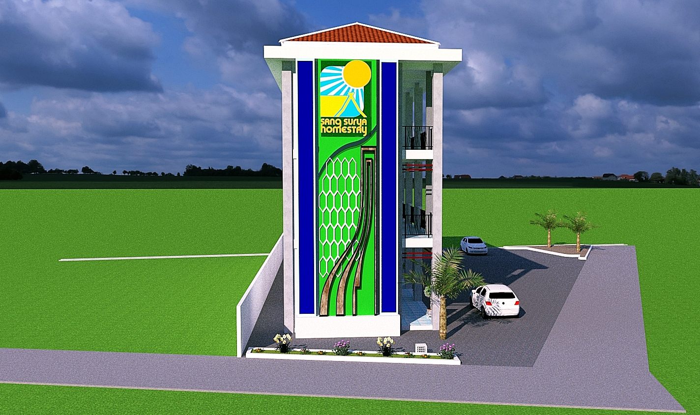 Pembangunan Gedung Wakaf Sang Surya Homestay dan Pembebasan Lahan